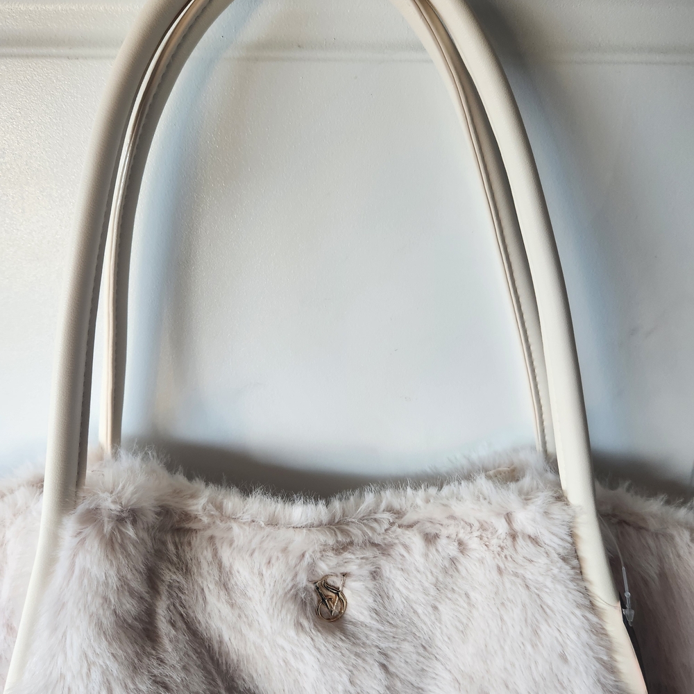 Victoria Secret Faux-Fur Tote Bag - Picture 3 of 4